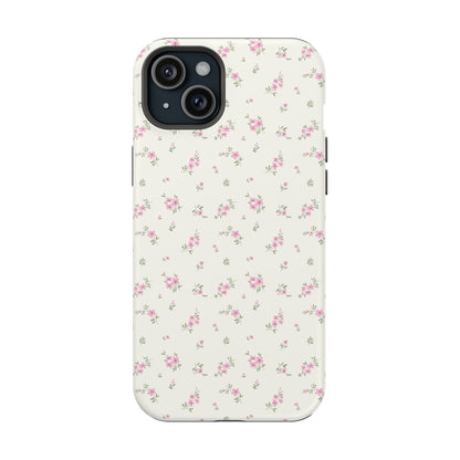 Blush Ditsy Flowers iPhone Case