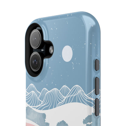 Blue Winter Night iPhone Case
