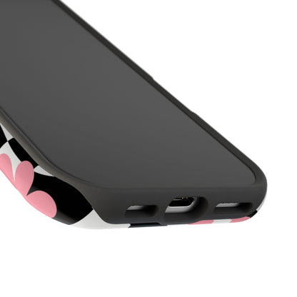 Floral Wavy Checkered iPhone Case from Stella Cases