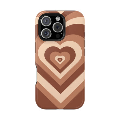 Choco Hearts iPhone Case