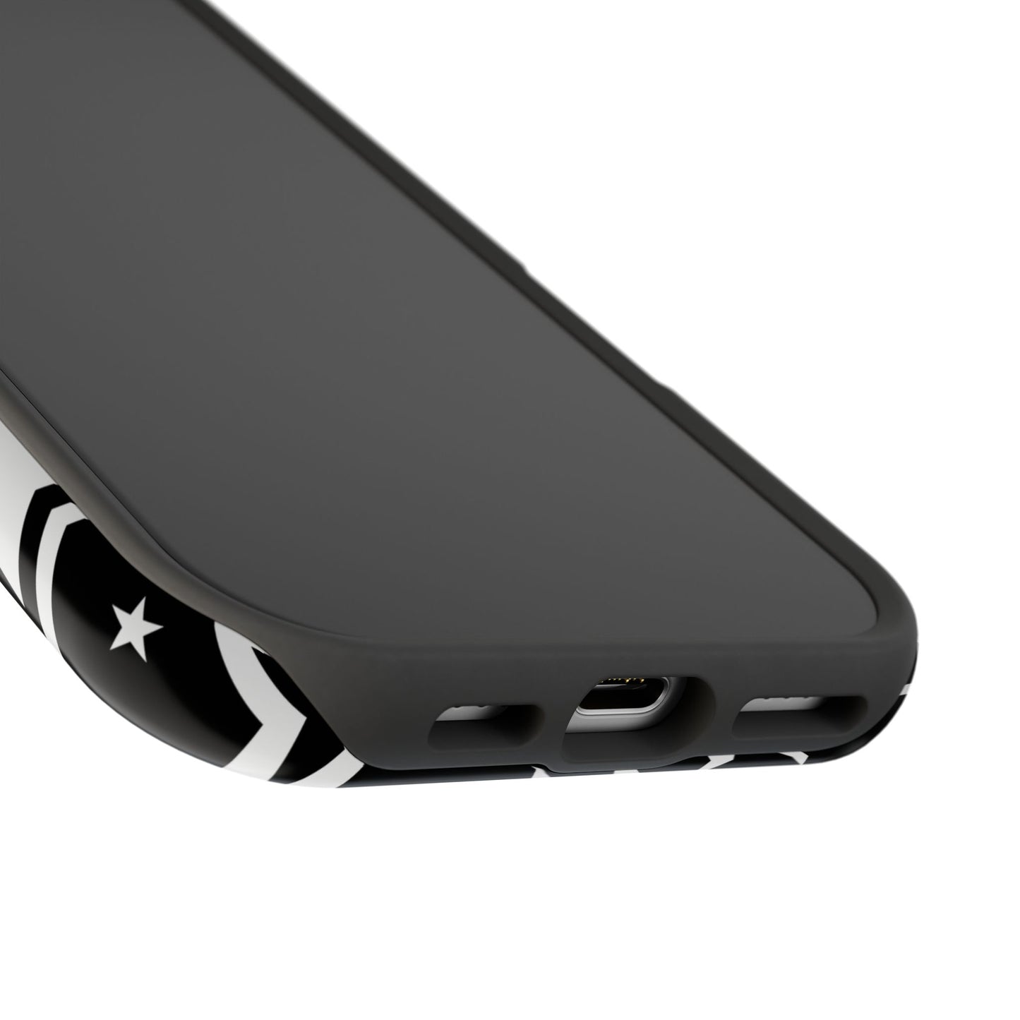 Black Stardust iPhone Case