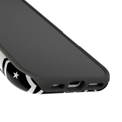 Black Stardust iPhone Case