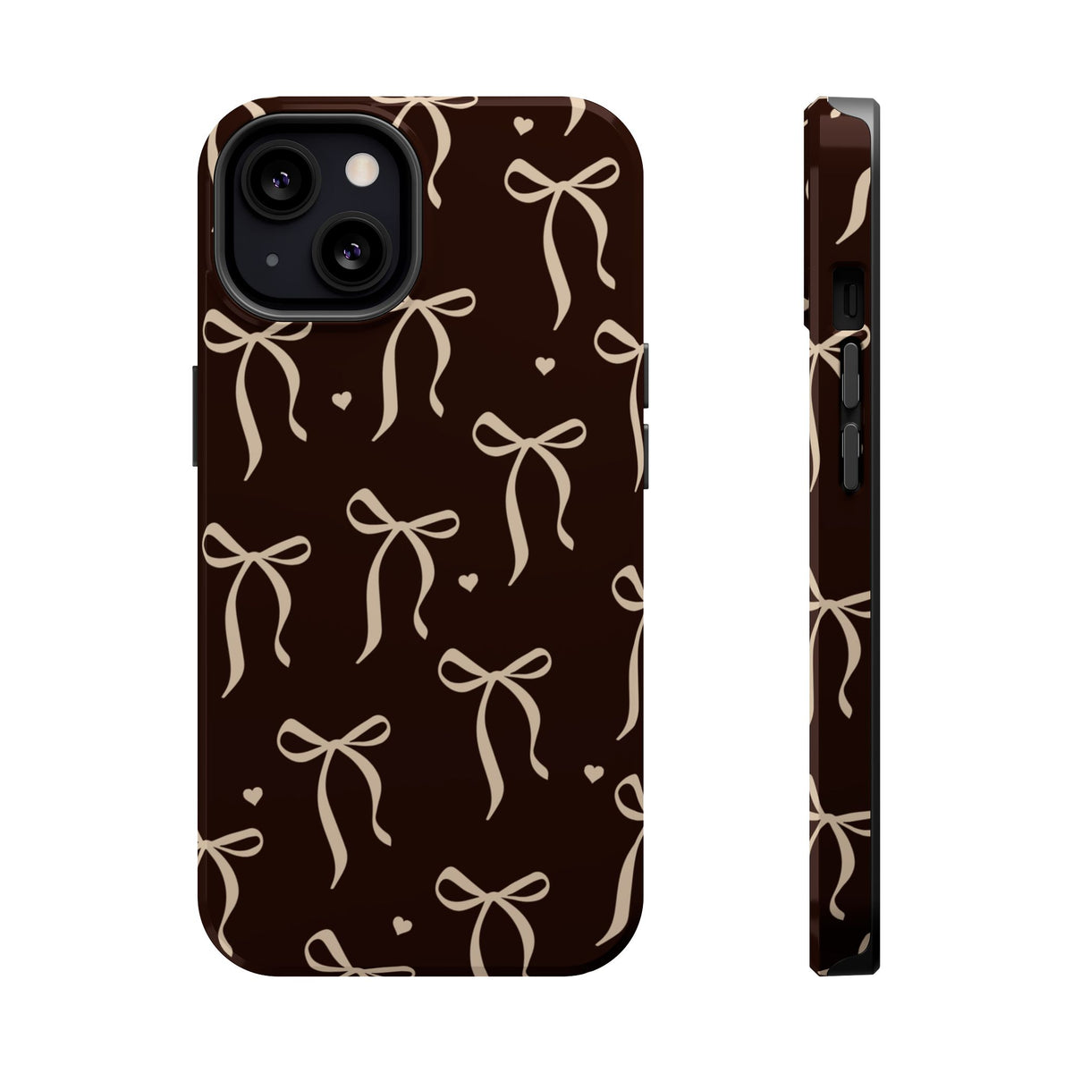 Chocolate Bows iPhone Case