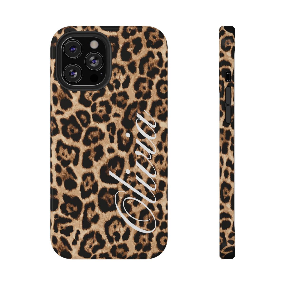 Custom Classic Leopard iPhone Case