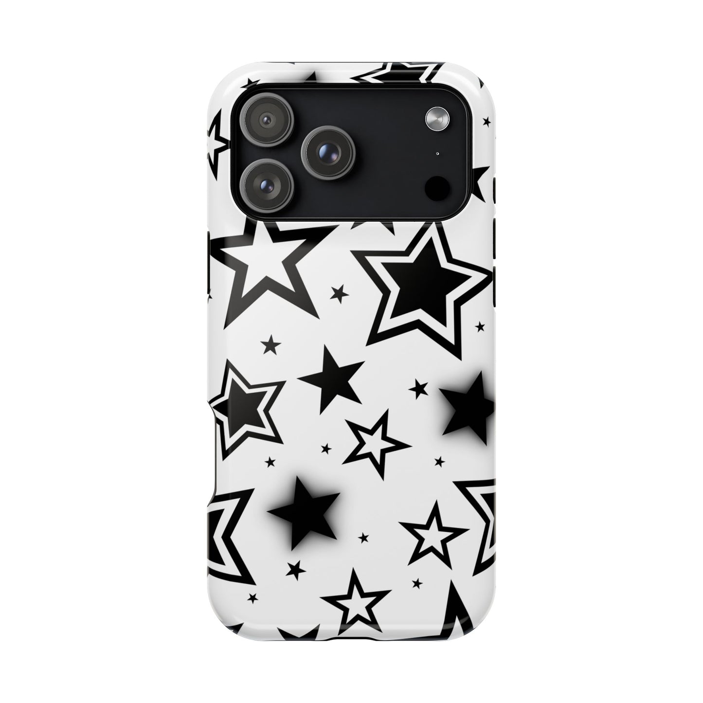 White Stardust iPhone Case