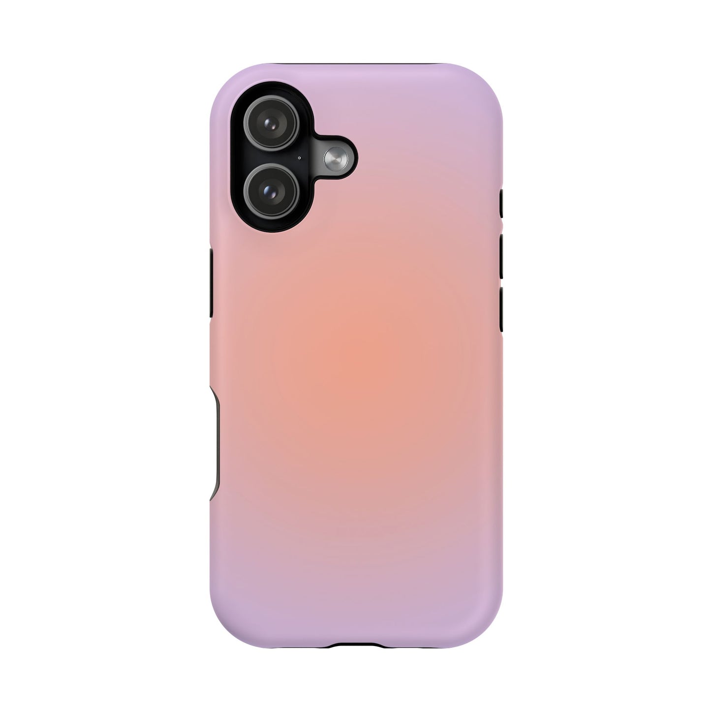 Orange & Purple Aura iPhone Case