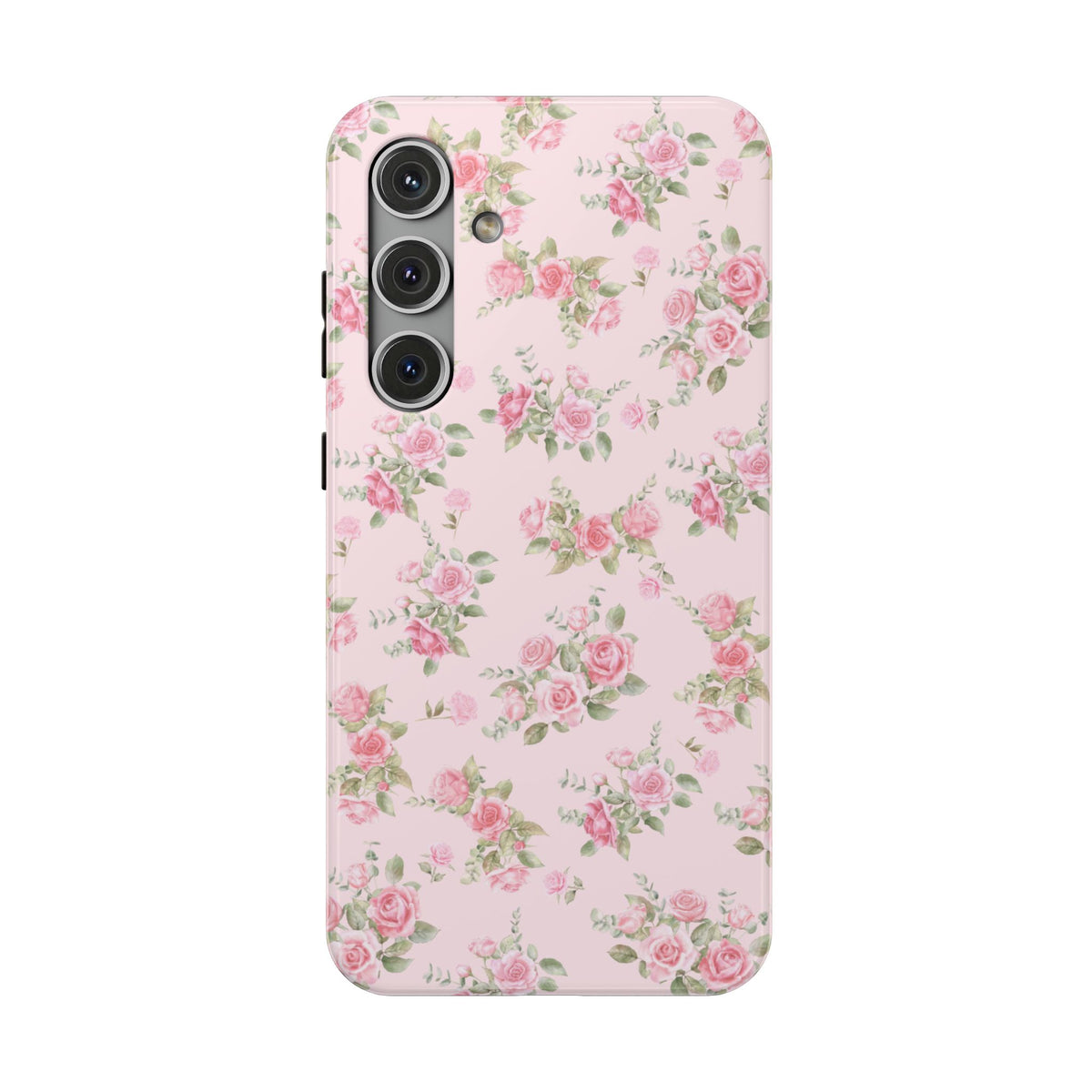 Pink Vintage Roses Samsung Case