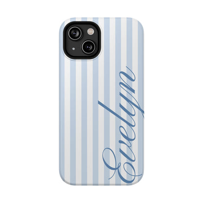 Personalized Blue Beau iPhone Case