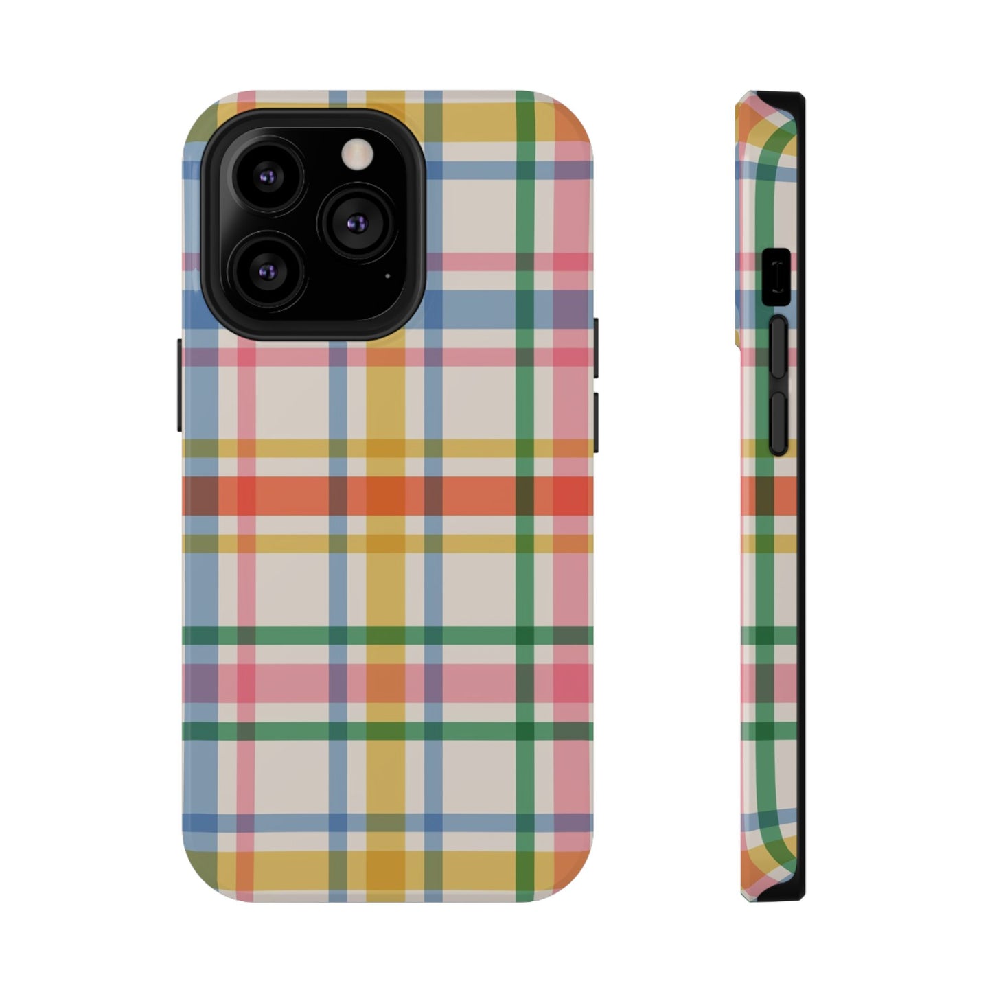 Retro Plaid iPhone Case