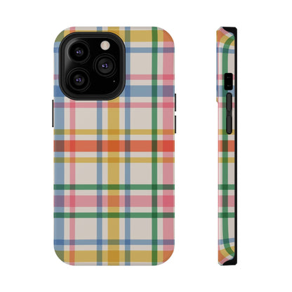 Retro Plaid iPhone Case