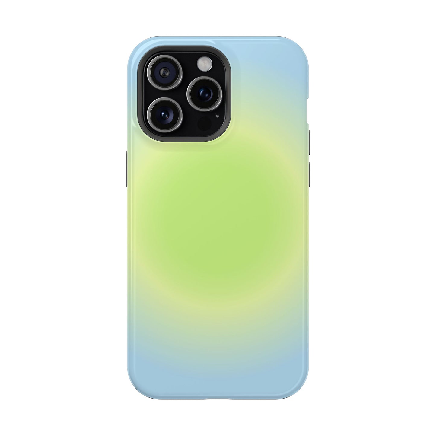 Green & Blue Aura iPhone Case