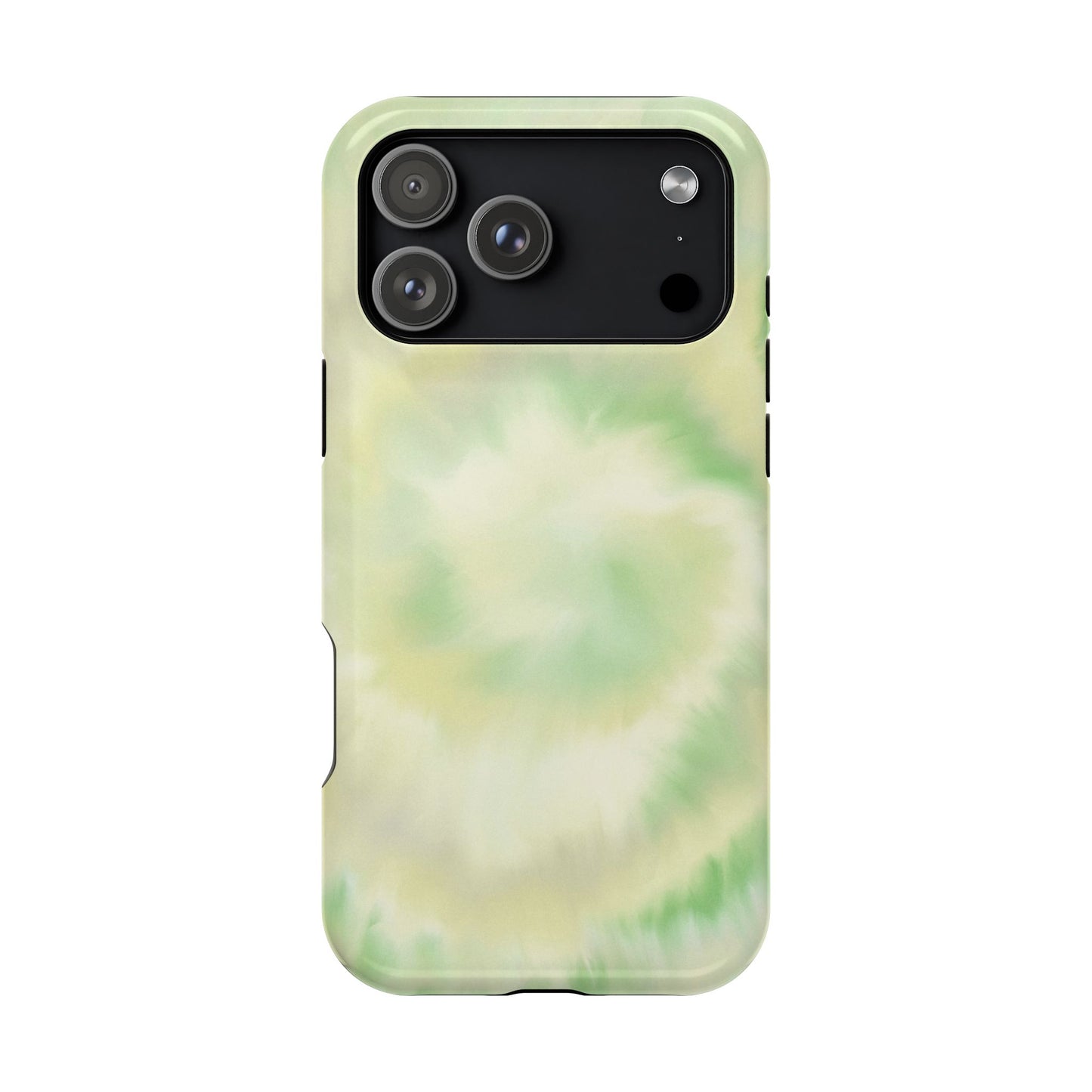 Lime Tie Dye iPhone Case