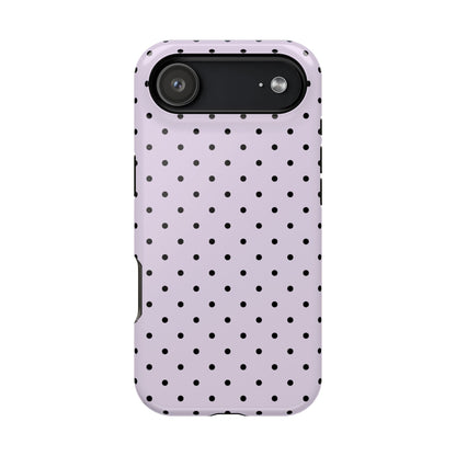 Lilac Mini Dots iPhone Case