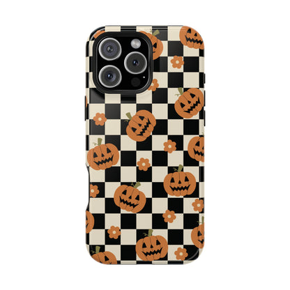 Retro Pumpkins iPhone Case