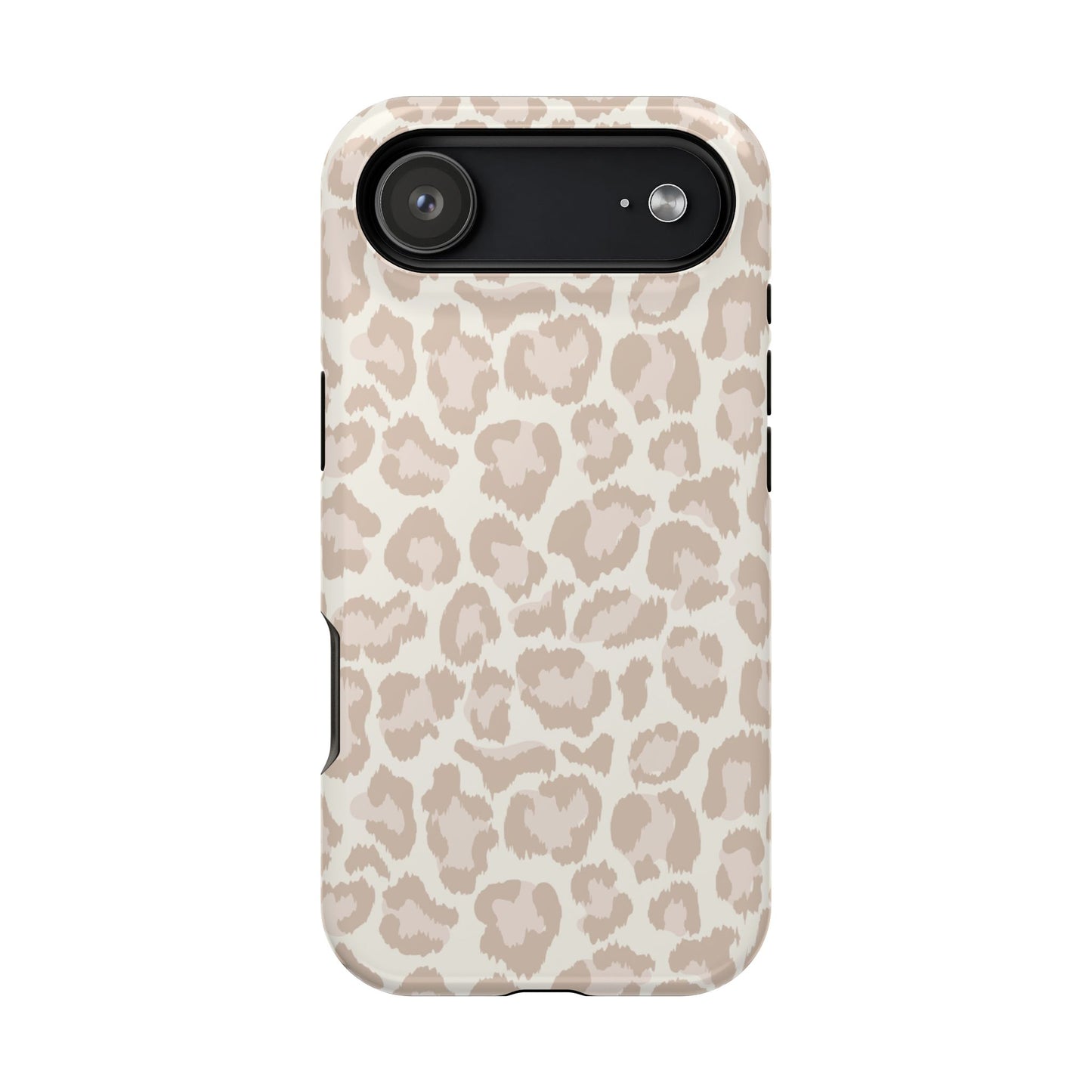 Beige Leopard iPhone Case