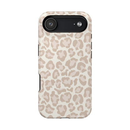 Beige Leopard iPhone Case