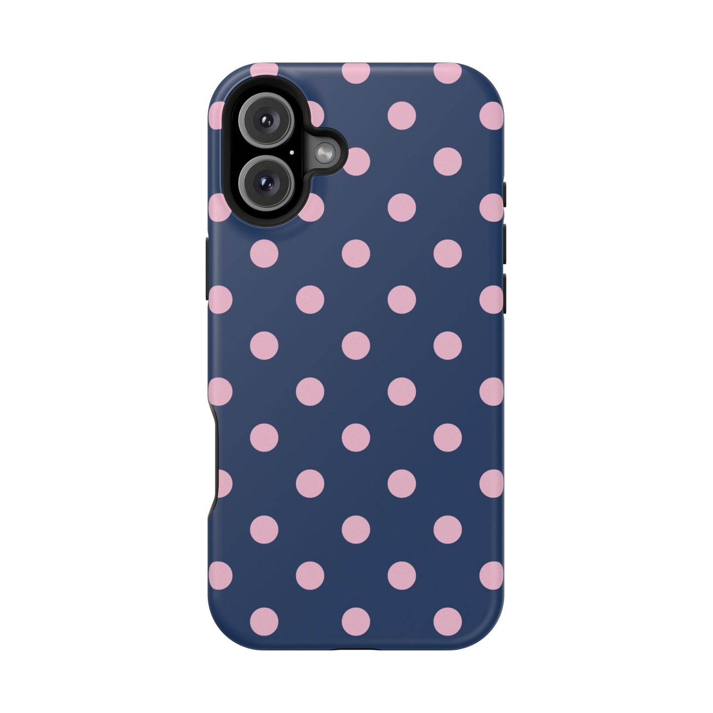 Periwinkle Polka Dots iPhone Case