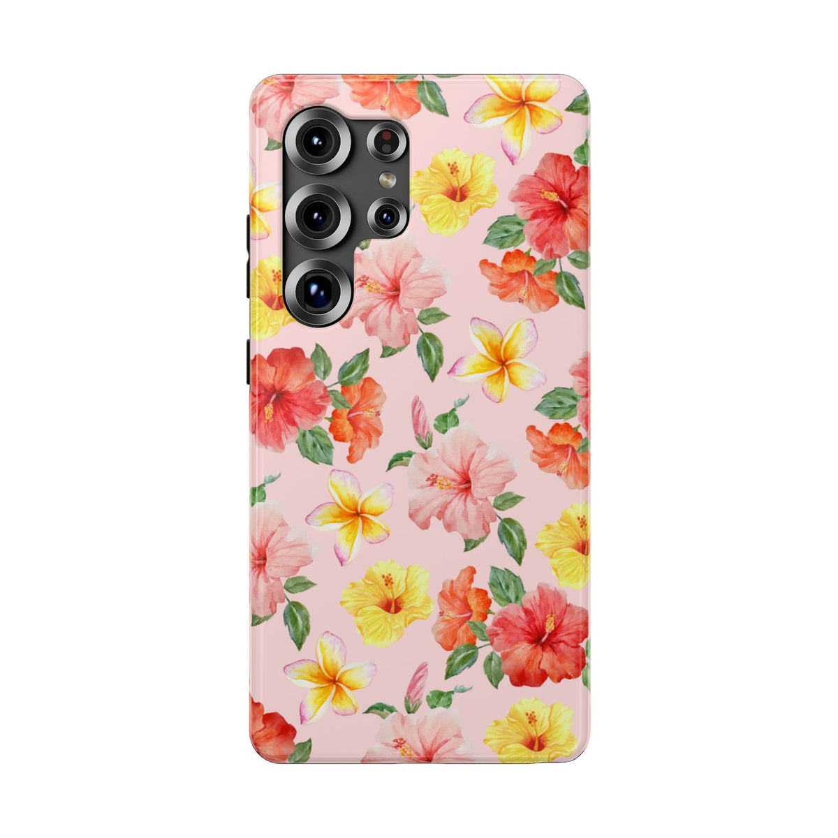 Pink Hibiscus Bloom Samsung Case