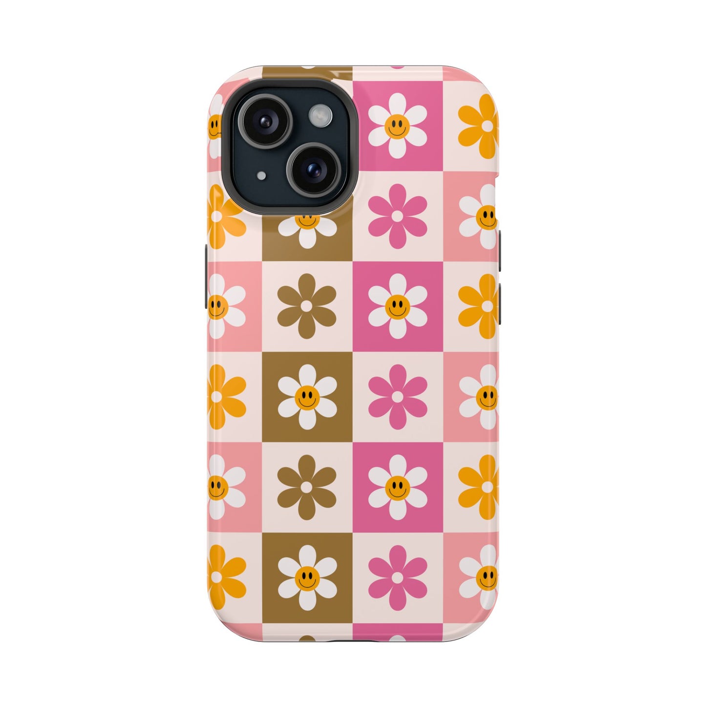 Smiley Flowers iPhone Case