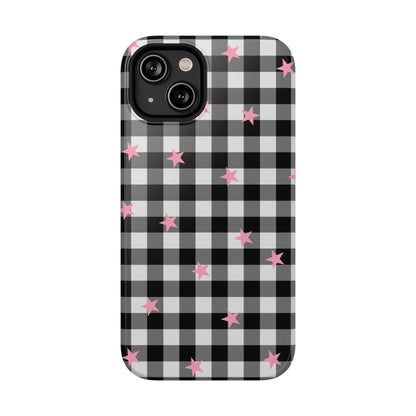 Starlight Gingham iPhone Case