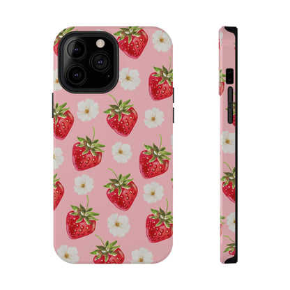 Strawberry Garden iPhone Case