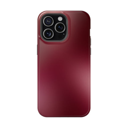 Burgundy Aura iPhone Case