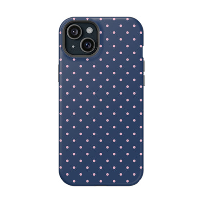 Periwinkle Mini Dots iPhone Case