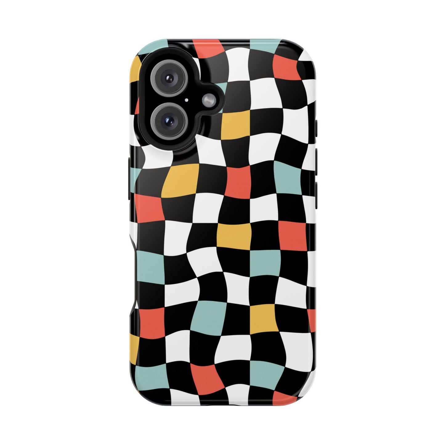 Retro Check iPhone Case