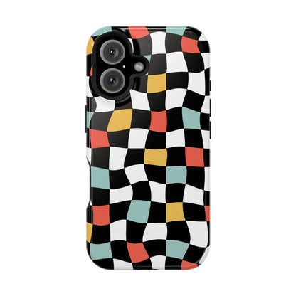 Retro Check iPhone Case