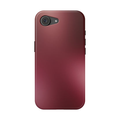 Burgundy Aura iPhone Case