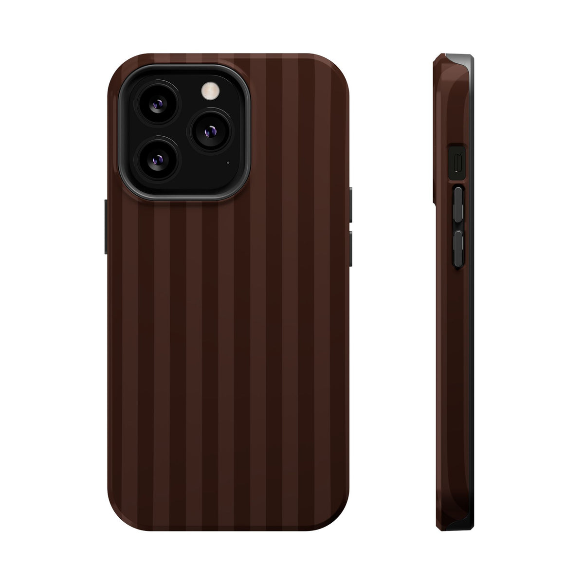 Mocha Stripes iPhone Case