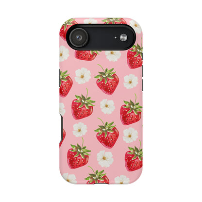 Strawberry Garden iPhone Case