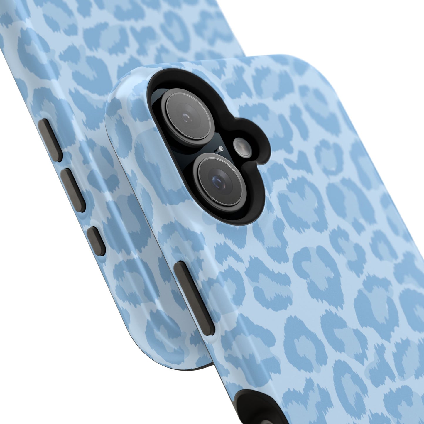 Blue Leopard iPhone Case