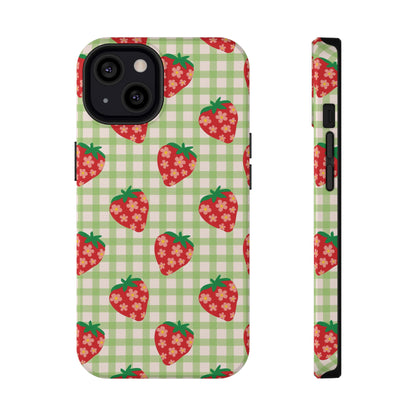 Strawberry Picnic iPhone Case