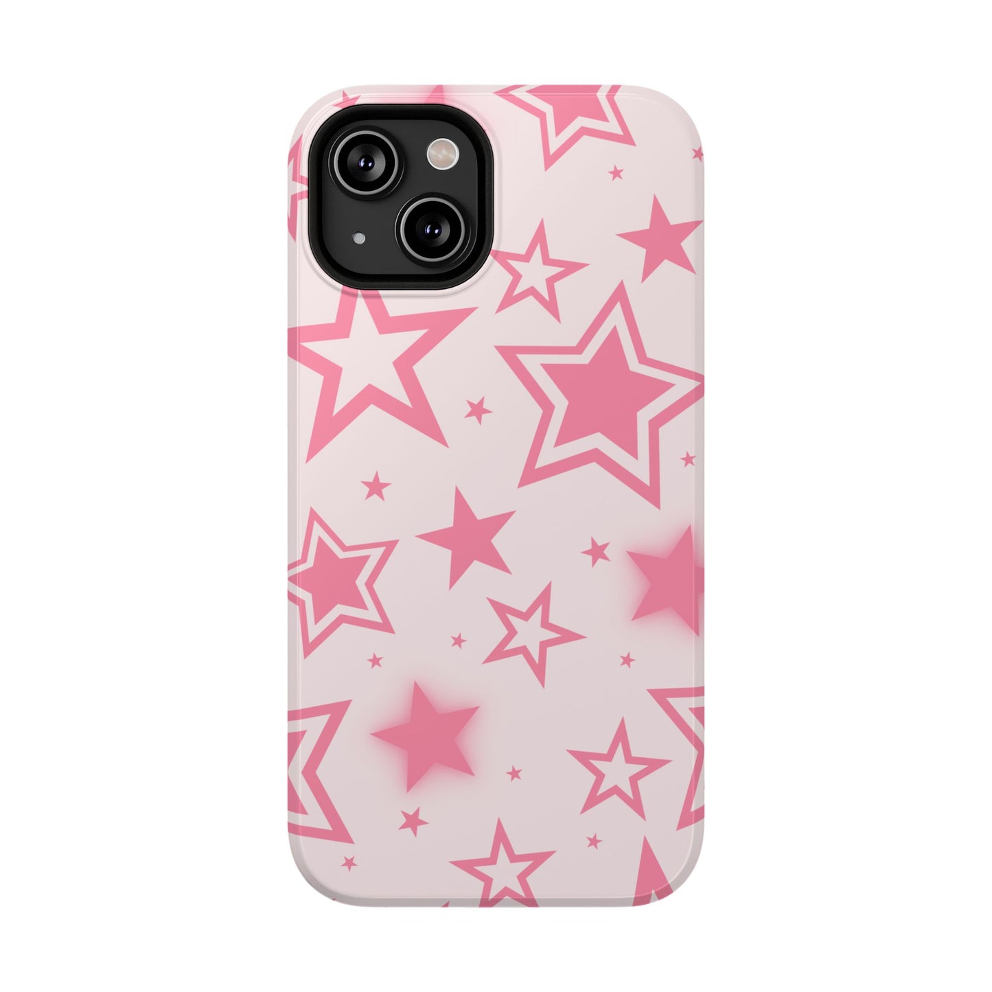 Hot Pink Stardust iPhone Case