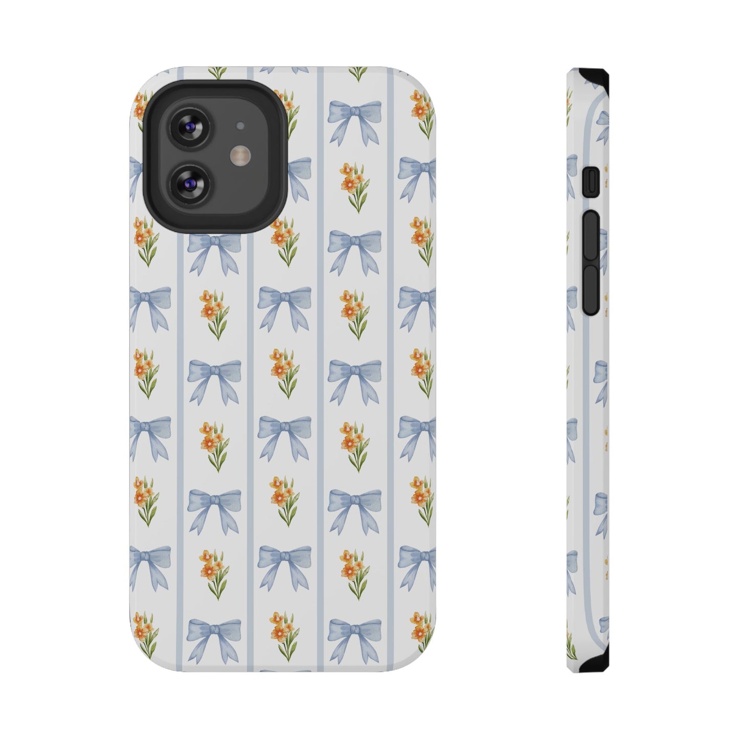 Blue Bows iPhone Case