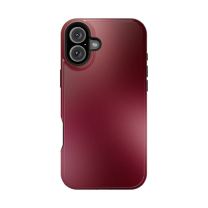 Burgundy Aura iPhone Case