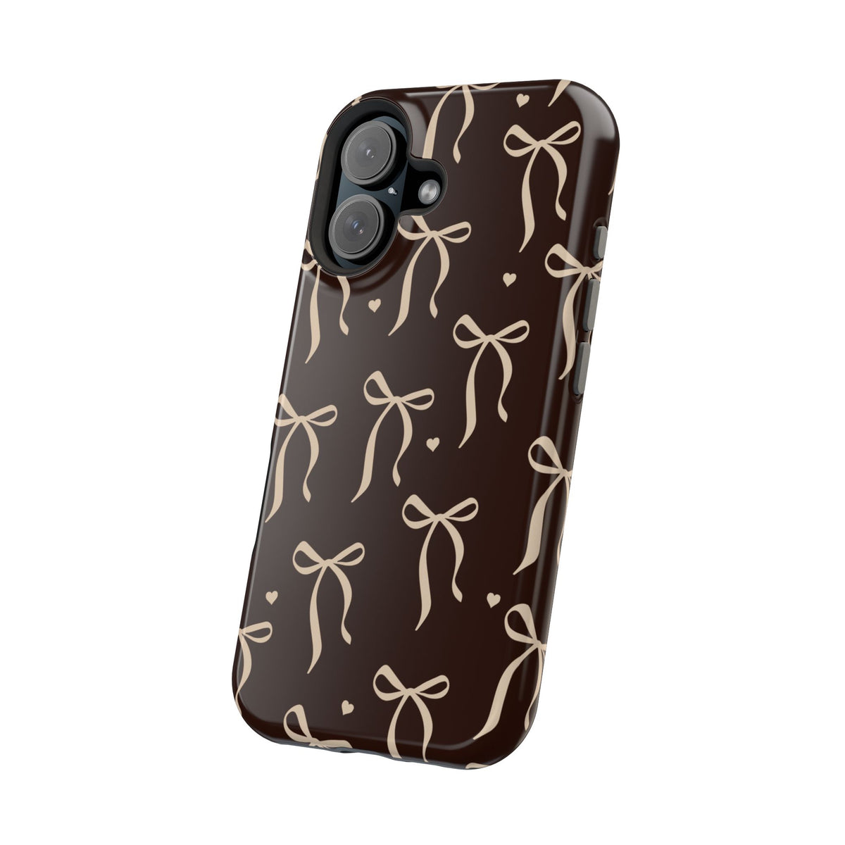 Chocolate Bows iPhone Case