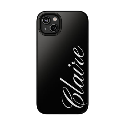 Custom Black iPhone Case