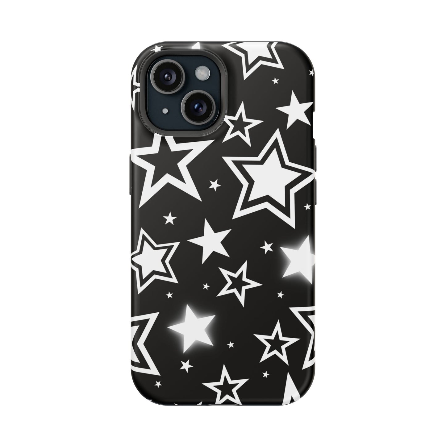 Black Stardust iPhone Case