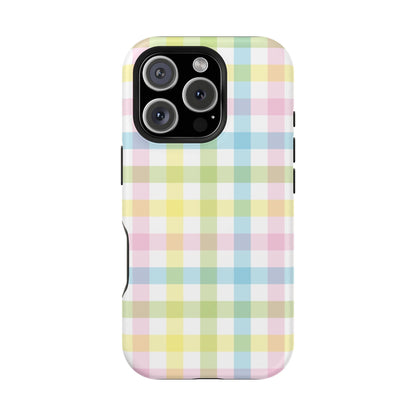 Sunday Gingham iPhone Case
