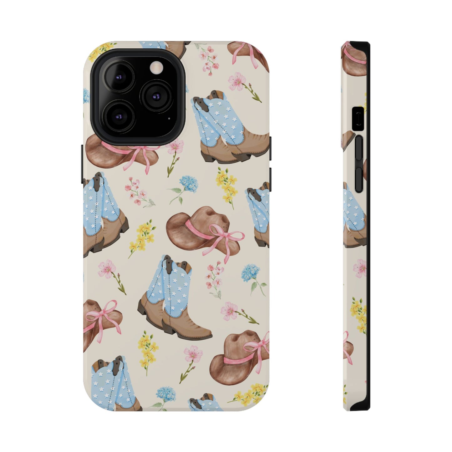 Floral Cowgirl iPhone Case