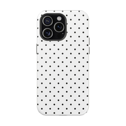 Black Mini Dots iPhone Case