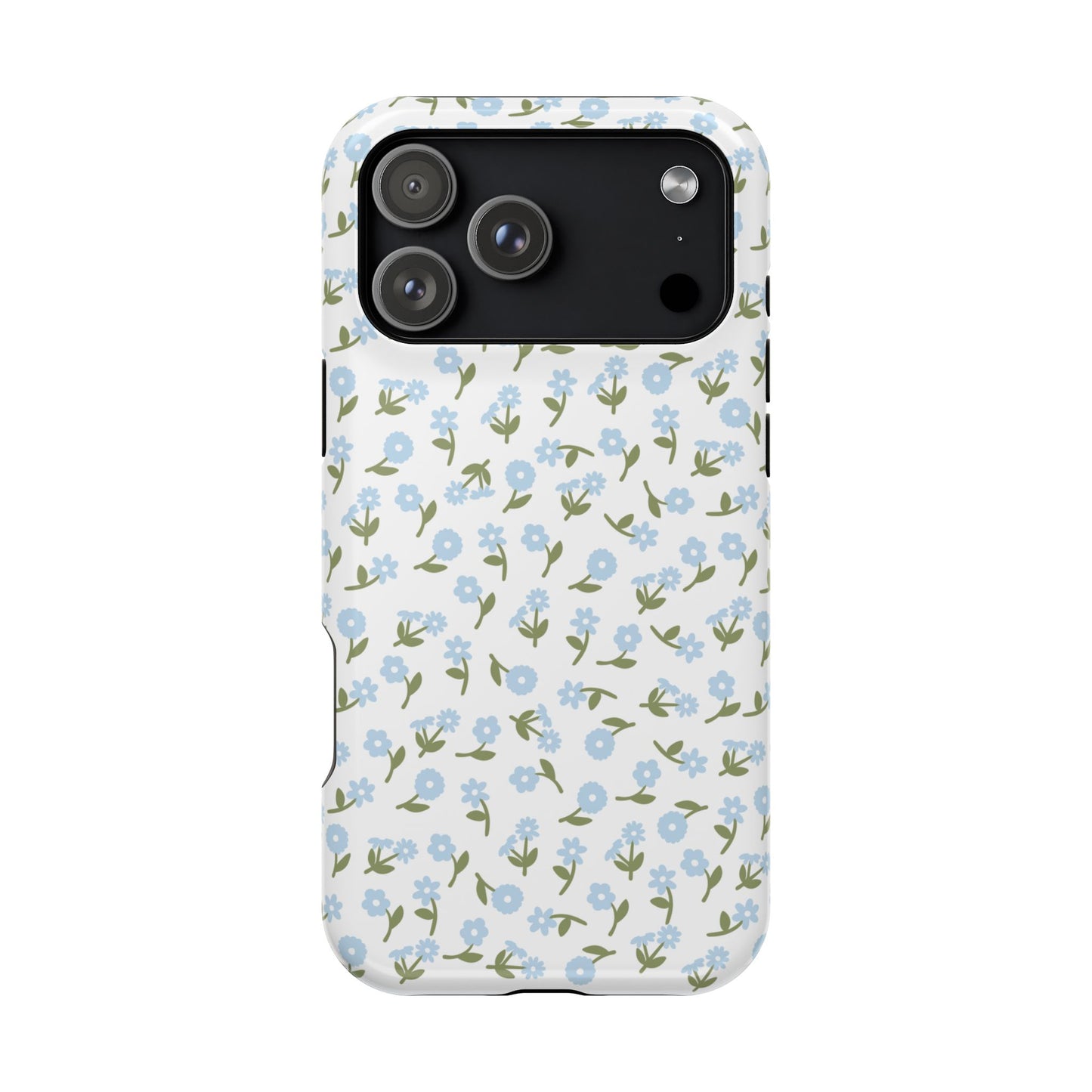 Blue Bloom iPhone Case