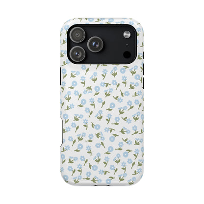 Blue Bloom iPhone Case
