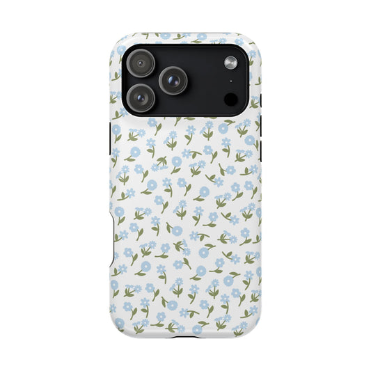 Blue Bloom iPhone Case