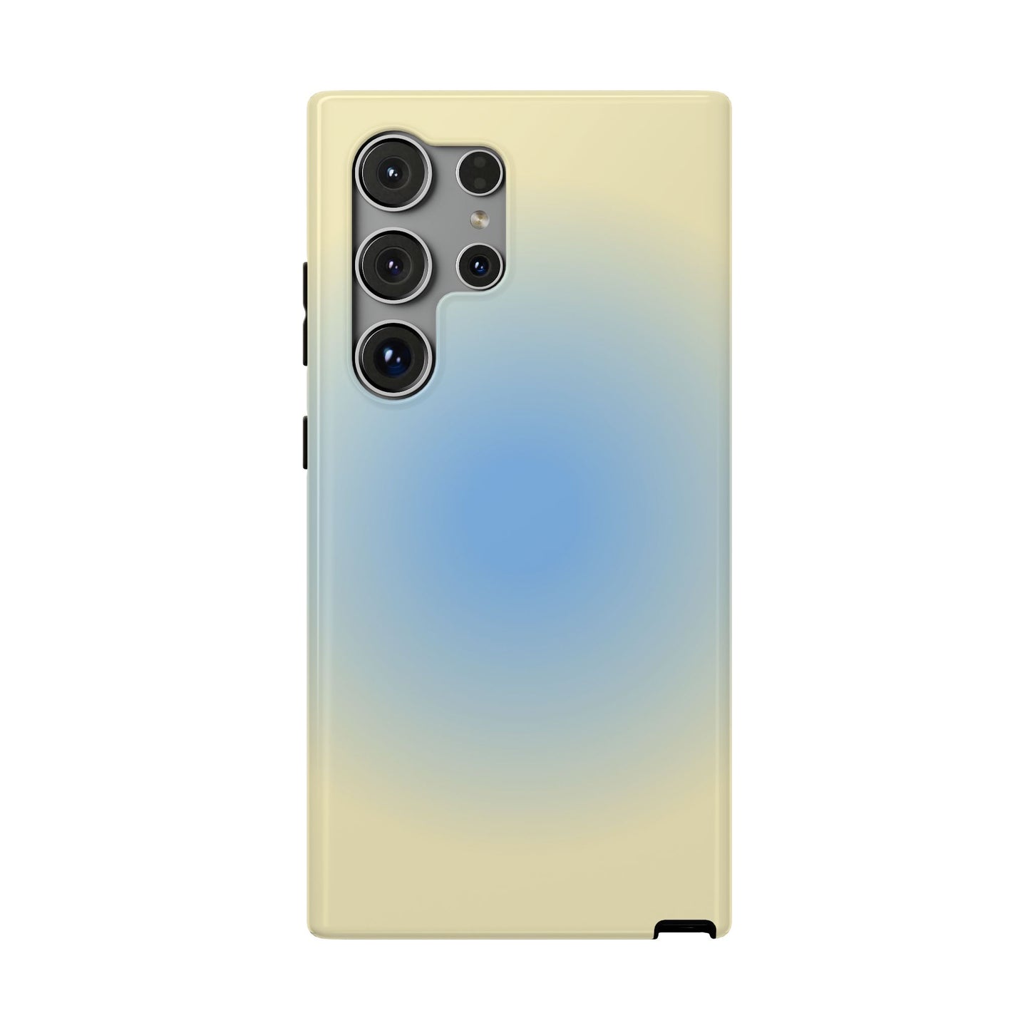 Blue & Yellow Aura Samsung Case