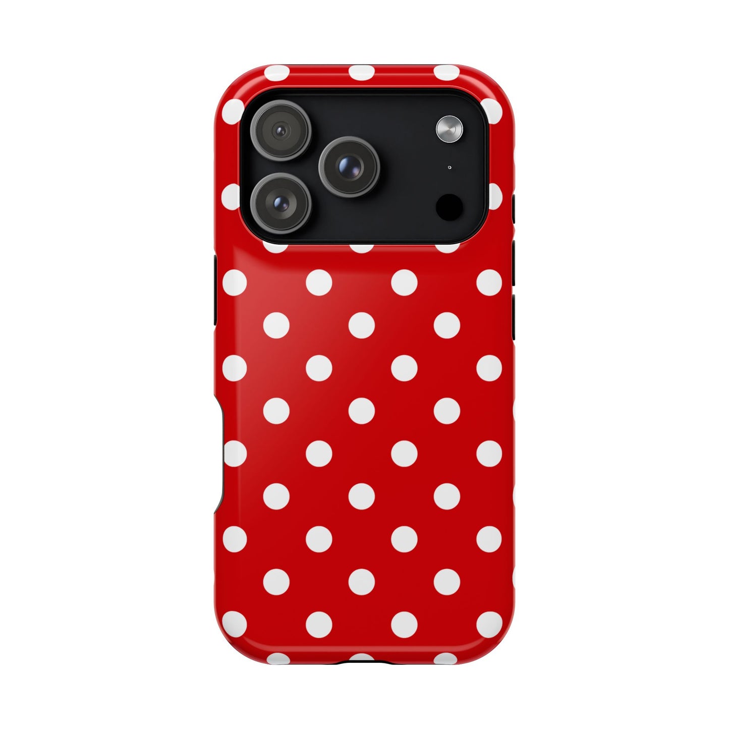 Red Polka Dots iPhone Case
