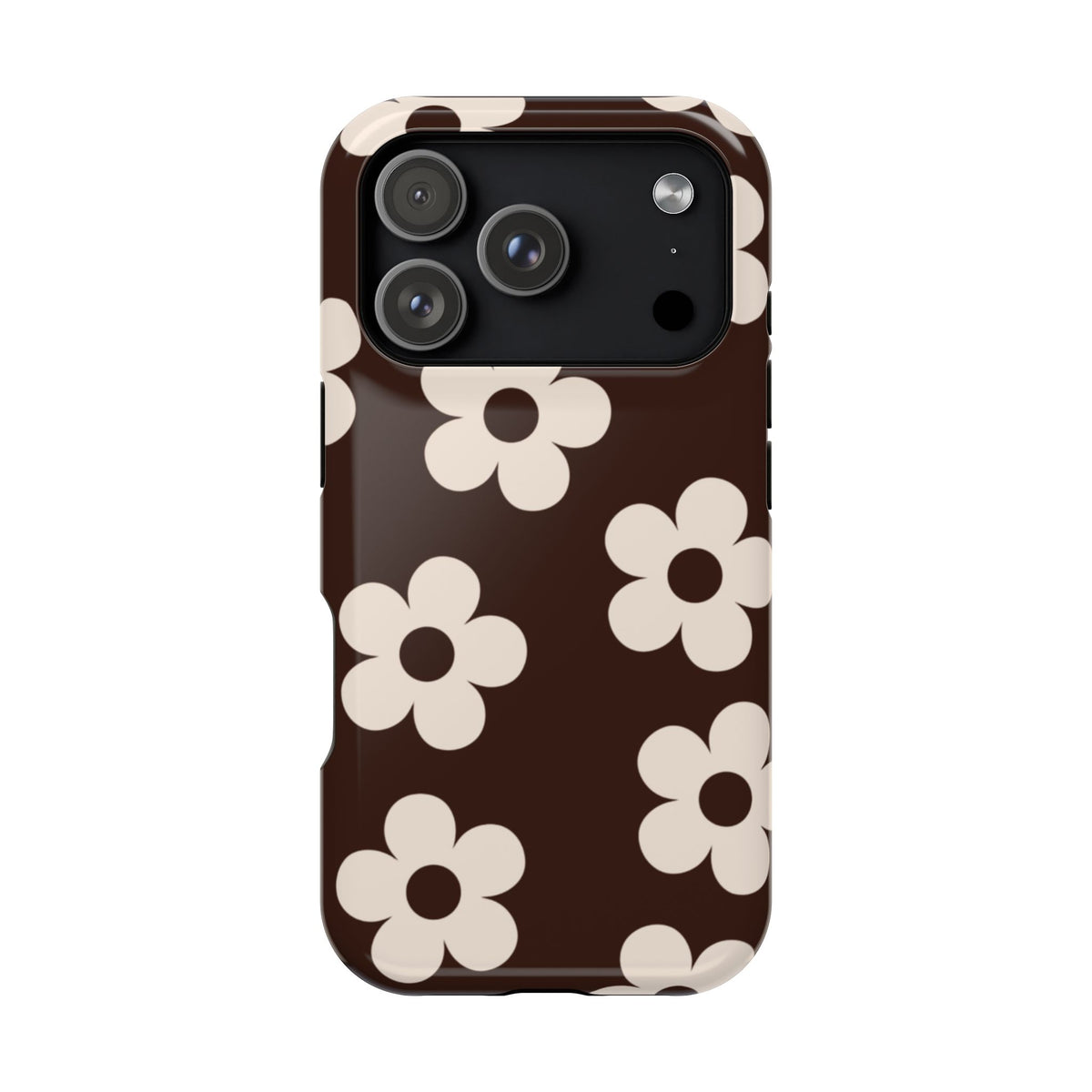 Cocoa Flowers iPhone Case