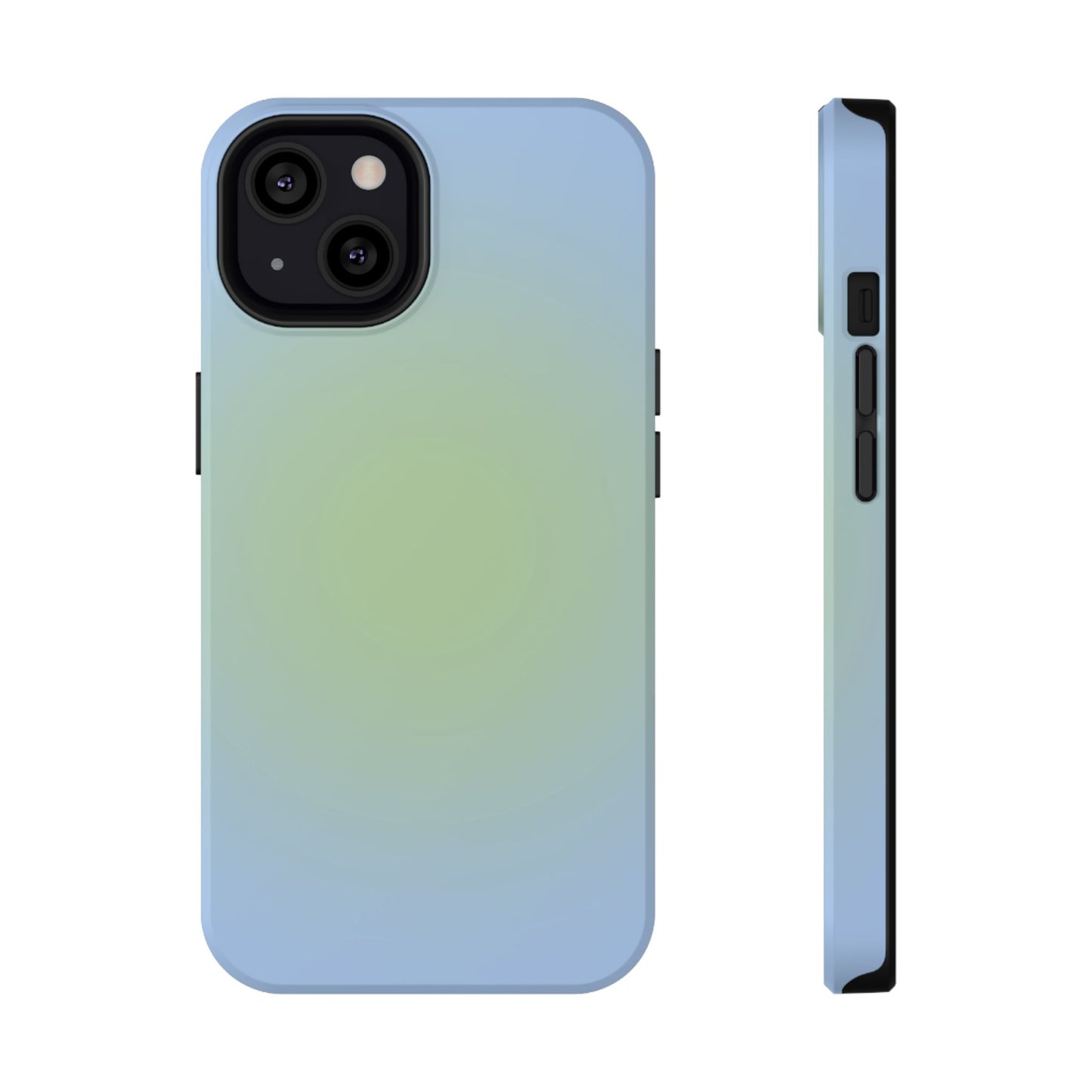Blue & Green Aura iPhone Case